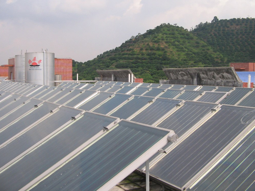 太阳能热水工程-建华大学