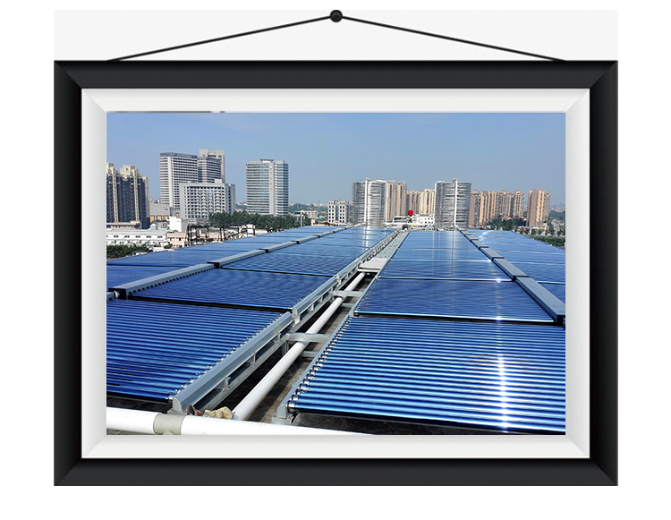 太阳能热水工程-真空管太阳能采暖