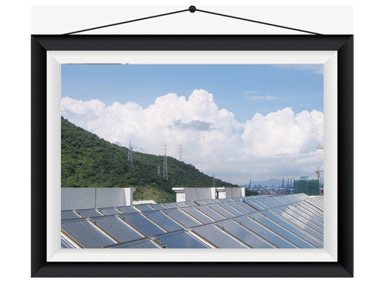 太阳能热水工程-电子工厂宿舍